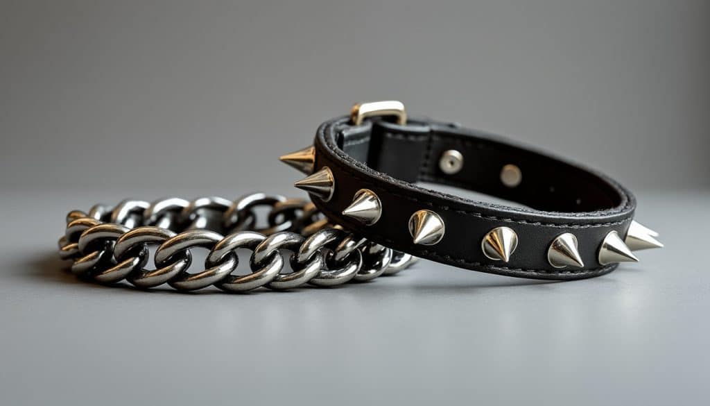 Collier étrangleur et collier à pointes : pourquoi ils sont déconseillés