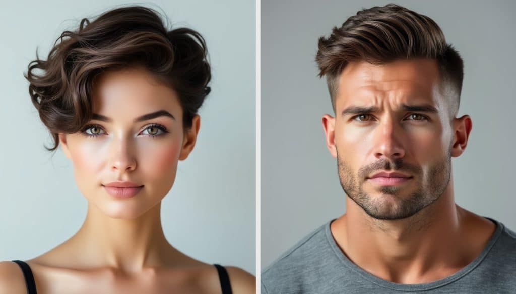 Coupe couvrante ou coupe courte : selon le sexe et le gabarit