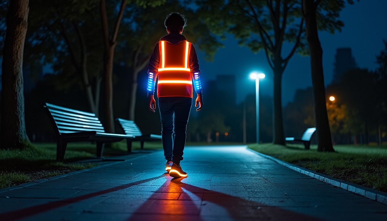 Promenade de nuit : l&rsquo;équipement qui rend visible