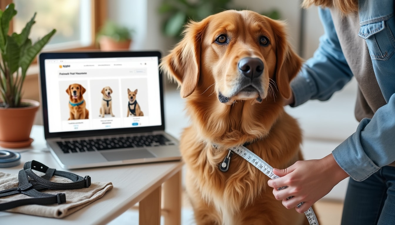 Acheter en ligne pour son chien : les vérifications de taille