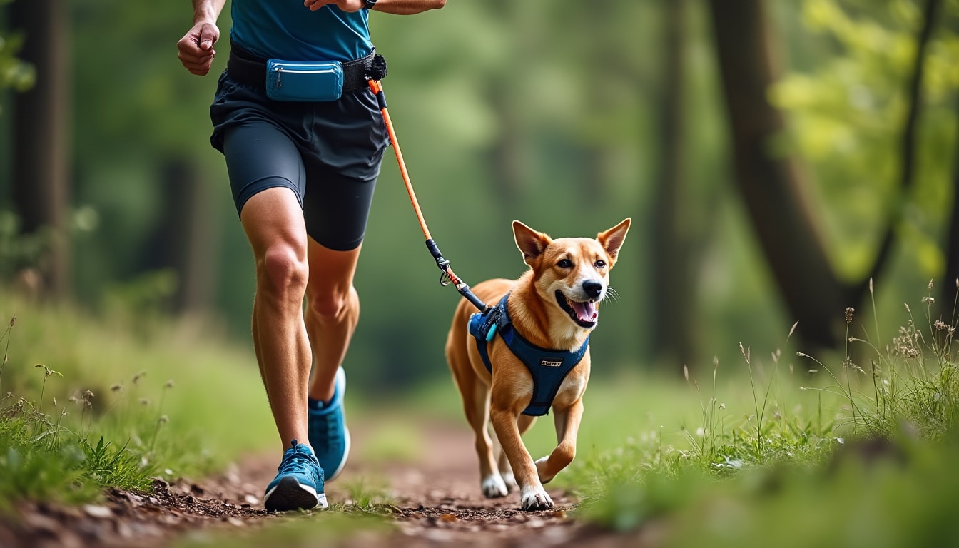 Course à pied avec son chien : le matériel adapté