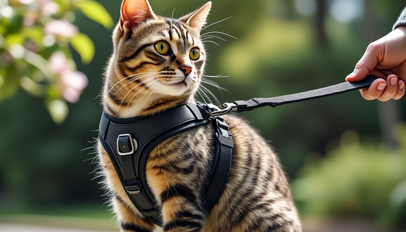 Harnais pour chat : les modèles qui ne s&rsquo;échappent pas