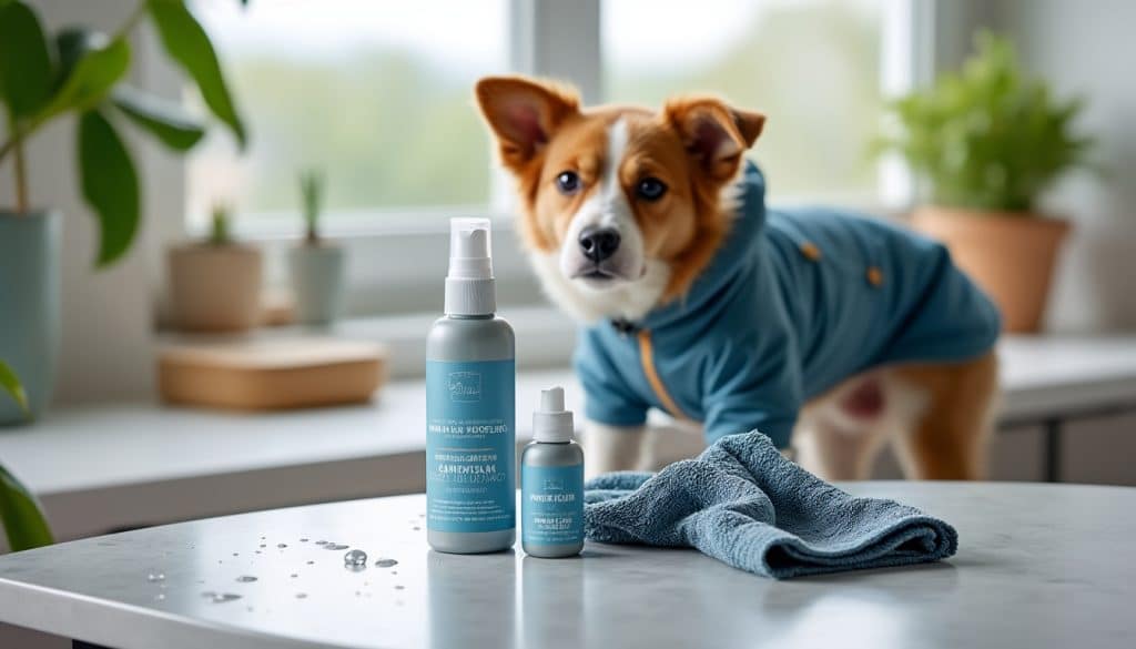 Imperméabiliser à nouveau un vêtement canin : les produits